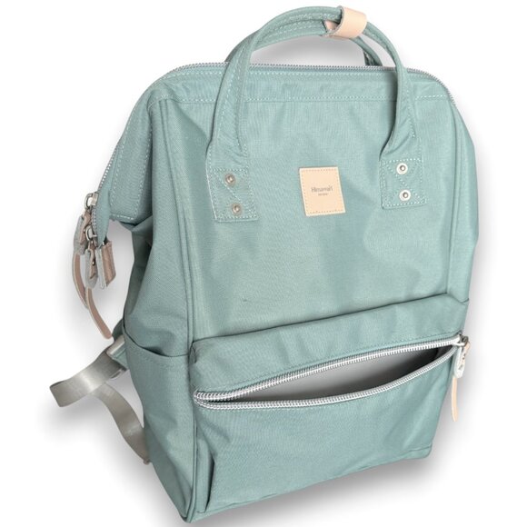 Large BLUE Laptop Backpack - USB Charging Port - Wide Opening - Water Resistant - Picture 8 of 16